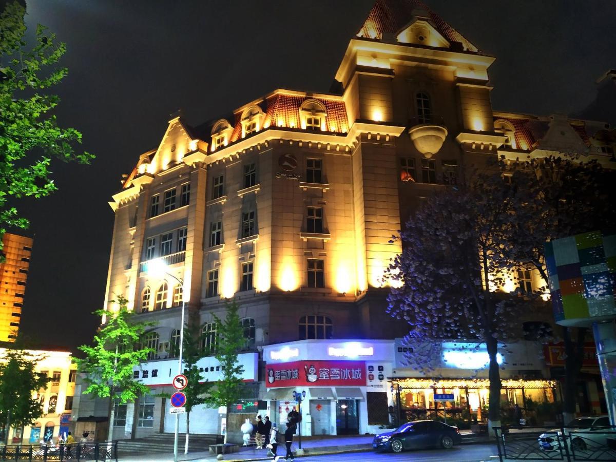 Hua Qi Kaiserdom Hotel Zhongshan Road St Michael'S Cathedral And Zhanqiao Pier Qingdao Exterior foto